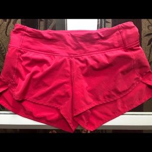 Lululemon shorts (magenta)